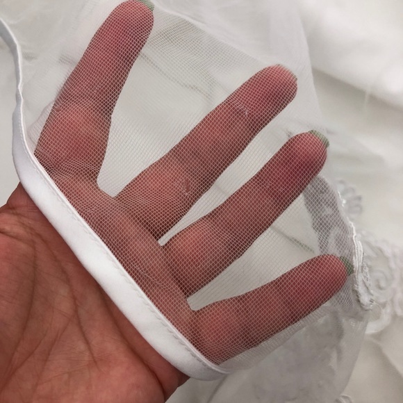 Alfred Angelo Beaded With Train Flower Girl Dress - Picture 15 of 15